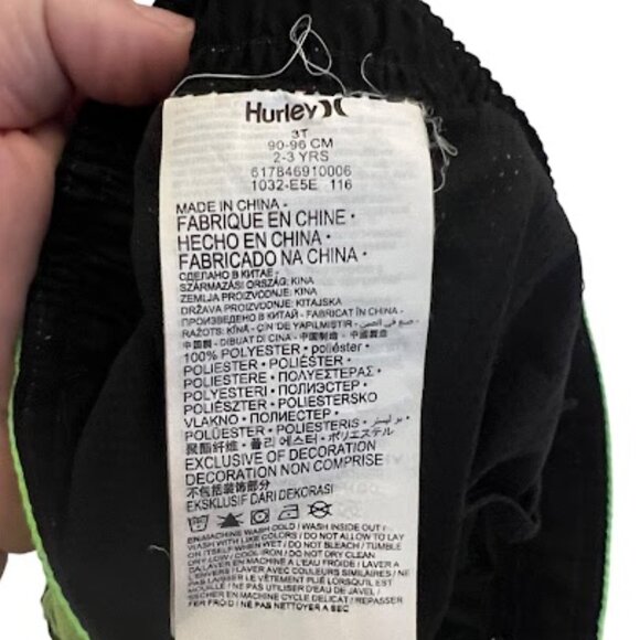 Toddler boys Hurley Board Shorts 3T - Picture 2 of 5